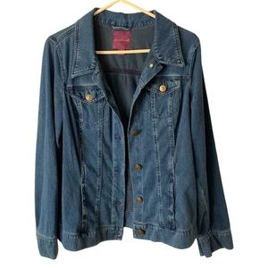 Gloria Vanderbilt | M | Women's Lightweight Blue Denim Jacket